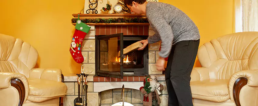 Gas to Wood-Burning Fireplace Conversion Services in Stockbridge, Georgia