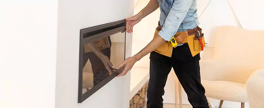Metal Fireplace Installation in Stockbridge, Georgia