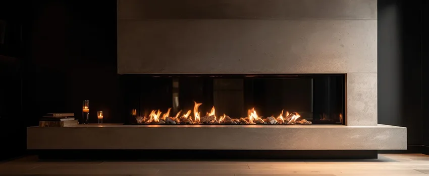 Gas Fireplace Ember Bed Design Services in Stockbridge, Georgia