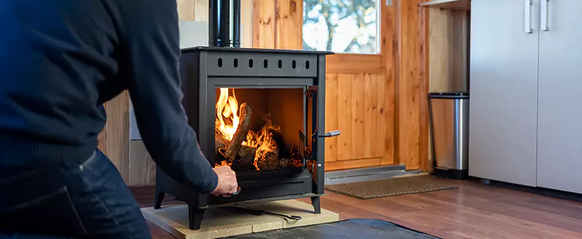 Open Hearth Wood Fireplace Installation in Stockbridge, GA