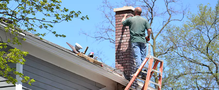 Vinyl and PVC Chimney Flashing Installation in Stockbridge, GA